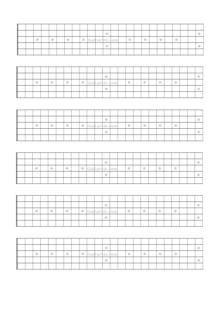 blank fretboard templates